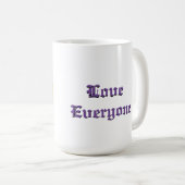 "One in All" White Mok van 15 oz (Voorkant rechts)