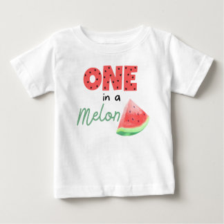 ONE in een Melon First Birthday Shirt