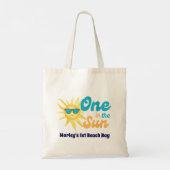 ☀️One in the Sun Beach Tote Bag (Achterkant)