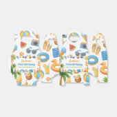 One In The Sun Birthday Summer Party Bedankdoosjes (Uitgevouwen)