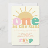 One In The Sun Invite Kaart (Voorkant)