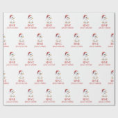 One Jolly Goose Modern December First Birthday Cadeaupapier (Vlak)