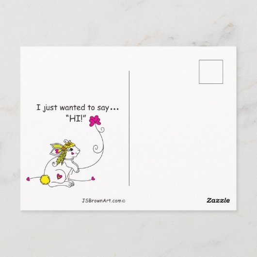 One Kind Word_ Briefkaart (Achterkant)