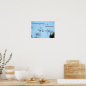 One Kind Word in Winter - Japans spreekwoord Poster (Keuken)