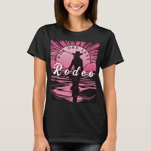 One Last Rodeo Bachelorette T-shirt (Voorkant)