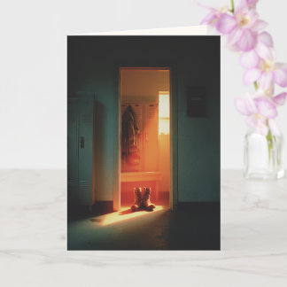 "One Last Shift, Done in Peace" Sympathy Kaart