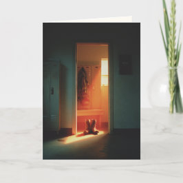 "One Last Shift, Done in Peace" Sympathy Kaart