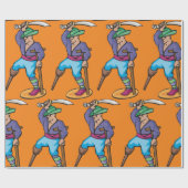 One Legged Pirate Cadeaupapier (Vlak)