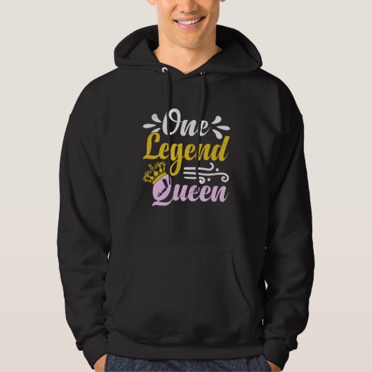 One Legged Queen Amputated Disability Prosthetic L Hoodie (Voorkant)