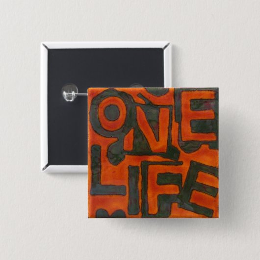 One Life Button (Voorkant /achterkant)