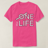 One life onewheel float merch for onewheel riders t-shirt (Design voorkant)