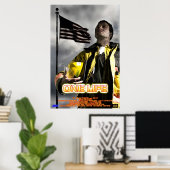 One Life Poster (Thuiskantoor)