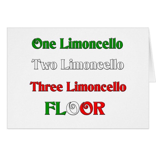 One Limoncello (Voorkant Horizontaal)