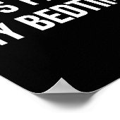 One-liners, Quotes, Humor Designs, Gag _ It's Past Poster (Hoek)