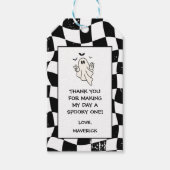 One Little Cool Boo Halloween 1e verjaardag Cadeaulabel (Voorkant)