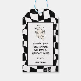 One Little Cool Boo Halloween 1e verjaardag Cadeaulabel