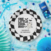 One Little Cool Boo Halloween 1e verjaardag Papieren Bordje (Feest)