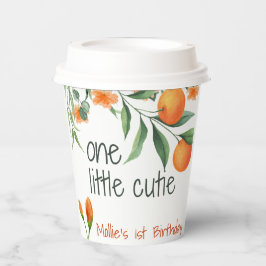 One Little Cutie 1e eerste verjaardag papieren bek Papieren Bekers