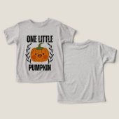One Little Pumpkin Baby's 1e verjaardag (Ontwerp Voorkant & Achterkant)