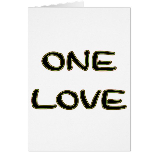 One Love (Voorkant)
