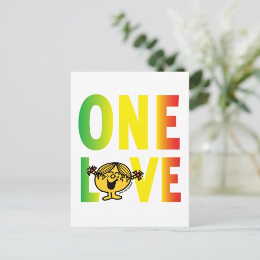 One Love Briefkaart (Staand voorkant)