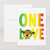 One Love Briefkaart (Voorkant / Achterkant)