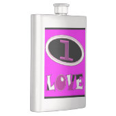 One love brite pink zeg het hardop flacon (Rechts)