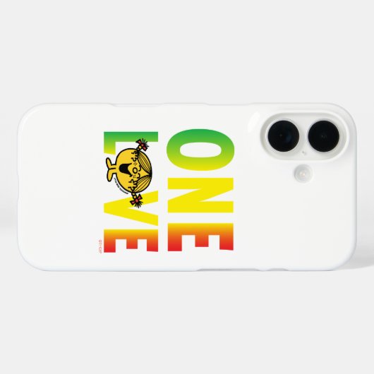 One Love Case-Mate iPhone Case (Achterkant (horizontaal))