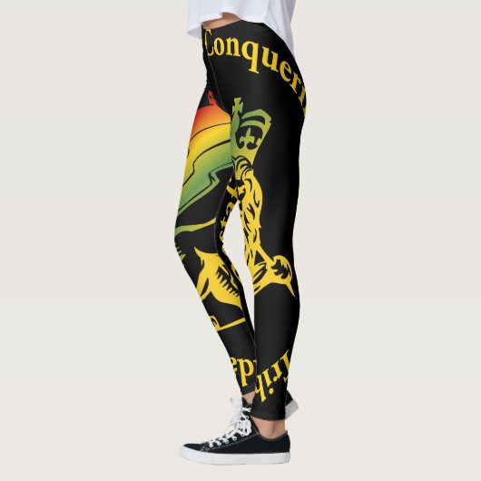 One Love Conquering Lion of Judah Leggings (Links)