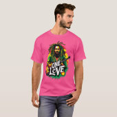 One Love el Rey del Reggae T-shirt (Voorkant volledig)