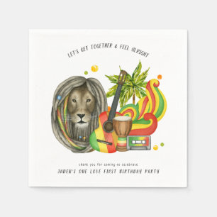 One Love First Birthday Party Servet