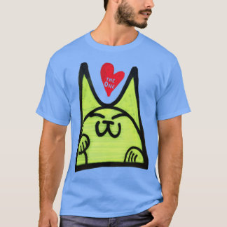 One Love Graffiti Cat T-shirt