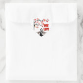 One Love Heart Stickers (Tas)