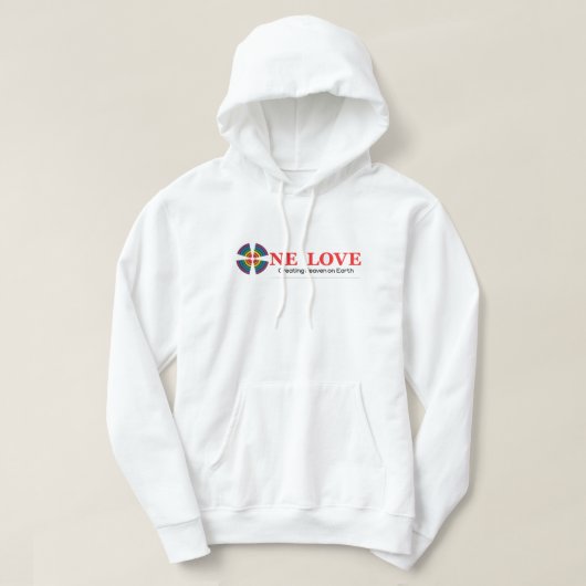 One Love Hoodie (Design voorkant)