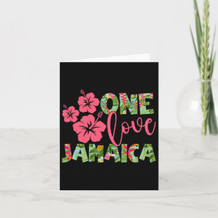 One Love Jamaica 2025 Caribische Vakantie Thema Fa Kaart