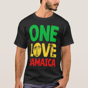 One Love Jamaica I Rasta I Rastafari I Jamaicaanse T-shirt