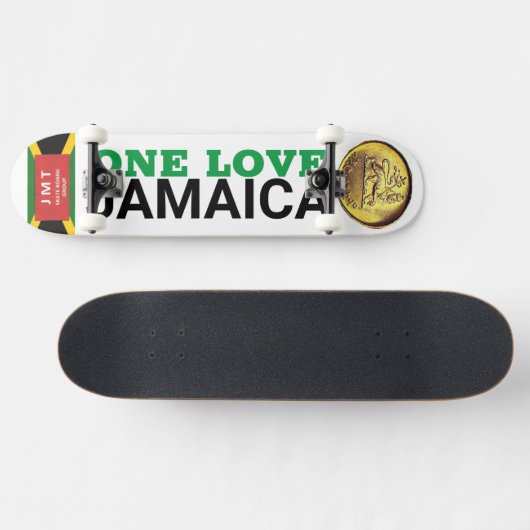 ONE LOVE JAMAICA Skateboard (Horizontaal)