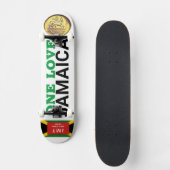 ONE LOVE JAMAICA Skateboard (Voorkant)