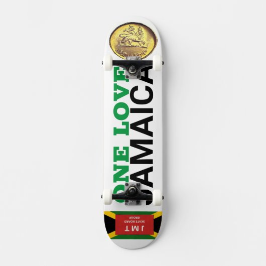 ONE LOVE JAMAICA Skateboard (Voorkant)