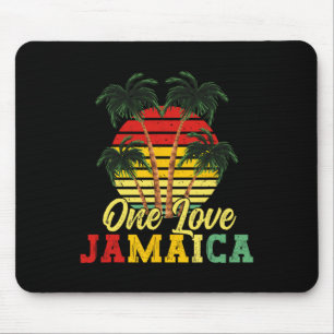 One Love Jamaica Summer Family Vakantie Jamaicaans Muismat