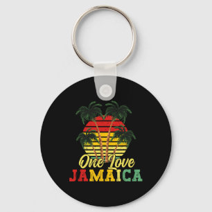 One Love Jamaica Summer Family Vakantie Jamaicaans Sleutelhanger