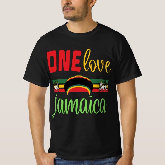 ONE Love Jamaica T-shirt (Voorkant)