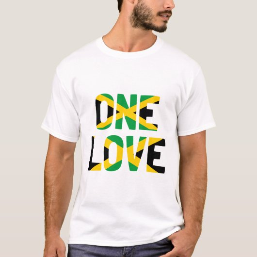 One Love Jamaica T-shirt (Voorkant)
