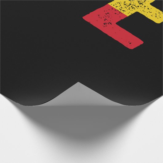 One Love Jamaican Rasta Reggae Cadeaupapier (Hoek)