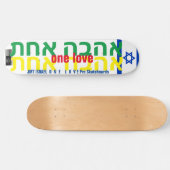 ONE LOVE JMT ISRAEL 8 1/4" Skateboard Deck (Horizontaal)