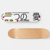 ONE LOVE JMT JAPAN 8 1/4" Skateboard Deck (Horizontaal)