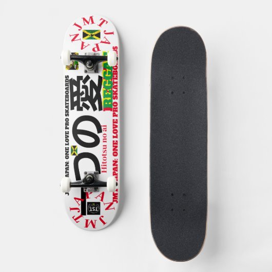 ONE LOVE JMT JAPAN 8 1/4" Skateboard Deck (Voorkant)