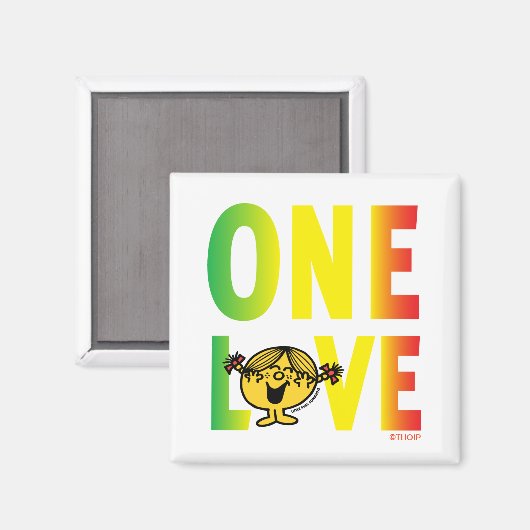 One Love Magneet (Voorkant / Achterkant)