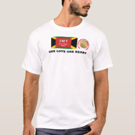 ONE LOVE ONE HEART MANNEN T-SHIRT