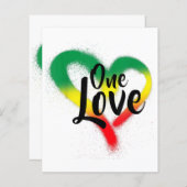 One Love One Heart Reggae Vibes (Voorkant / Achterkant)